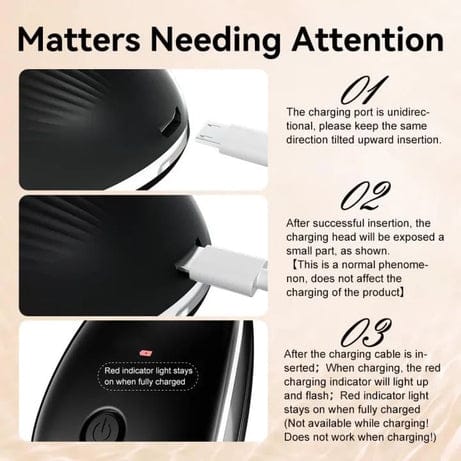 Rechargeable Neck & Face Massager with EMS Microcurrent – 3 Color Light Therapy, Hot Compress & Vibration Facial Skin Care Device (Type-C Charging)
